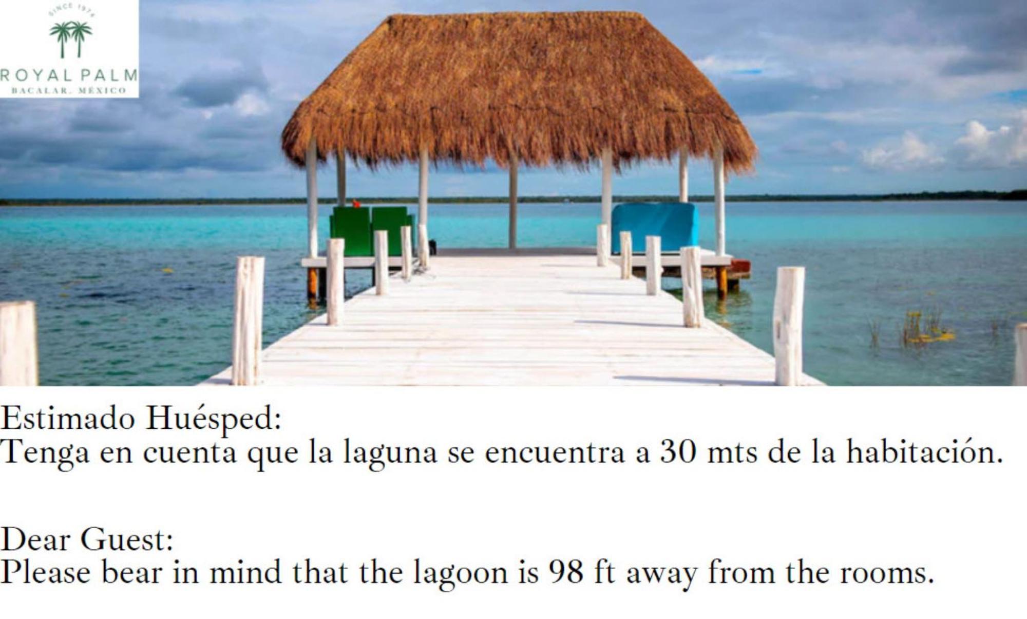 Royal Palm & Lagoon Club Hotel Bacalar